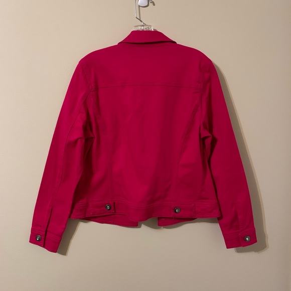 Roz & Ali Button Up Jacket, Size: Medium - Picture 11 of 15
